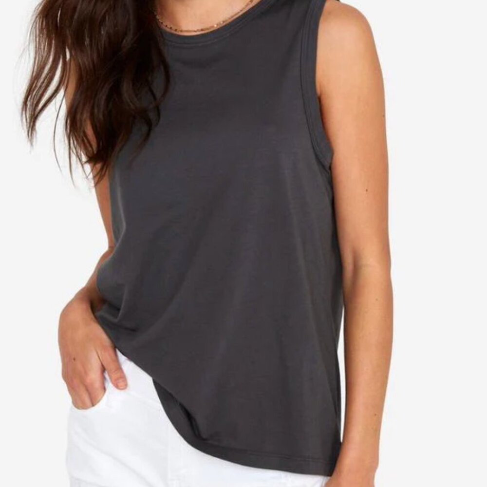 Mate the Label Organic Cotton Gray Tank Top – Minimalist Essential